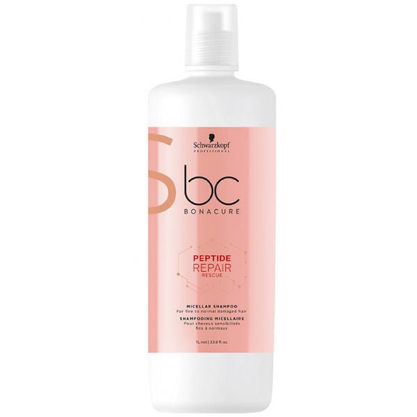 Sampon micelar reparator - schwarzkopf bc bonacure peptide repair rescue micellar shampoo, 1000ml