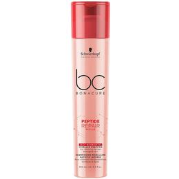 Sampon micelar reparator intens nutritiv - schwarzkopf bc bonacure peptide repair rescue deep nourishing micellar shampoo, 250ml