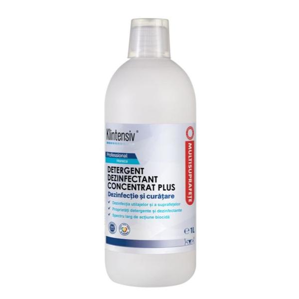 Detergent Dezinfectant Concentrat Plus - Klintensiv Professional, 1000 ml