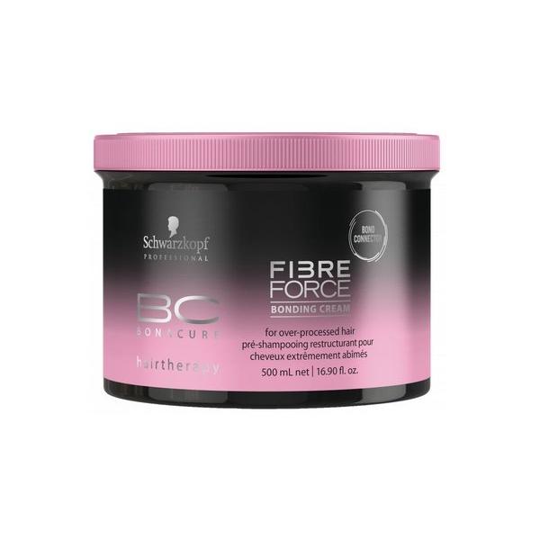 Crema Tratament pentru Par Foarte Deteriorat - Schwarzkopf BC Bonacure Fibre Force Bonding Cream, 500ml