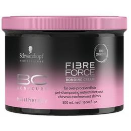 Crema Tratament pentru Par Foarte Deteriorat - Schwarzkopf BC Bonacure Fibre Force Bonding Cream, 500ml