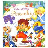 Pinocchio. Carte cu puzzle, editura Girasol