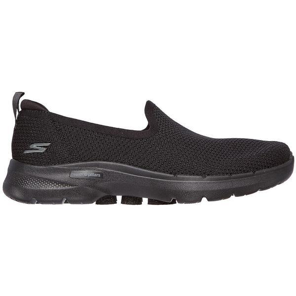 Pantofi sport femei Skechers Go Walk 6 - Clear Vi 124505-BBK, 37.5, Negru