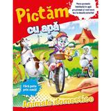 Pictam cu apa: Animale domestice, editura Litera