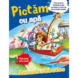 Pictam cu apa: Animale salbatice, editura Litera