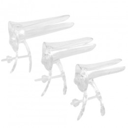 Speculum vaginal cu opritor central prima, steril, unica folosinta, marime s