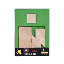 O piesa in plus? joc logic din lemn - varianta 3 - djeco