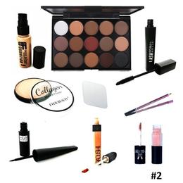 Kit pentru machiaj Miss Rose cu trusa de 15 culori nr.2