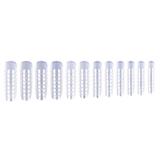 Tipsuri Smart Polygel Refolosibile, Transparente, Gradate, 120 buc