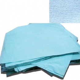 Hartie creponata pentru sterilizare Prima, autoclav/EO, albastra, 100 x 100cm, 250 buc