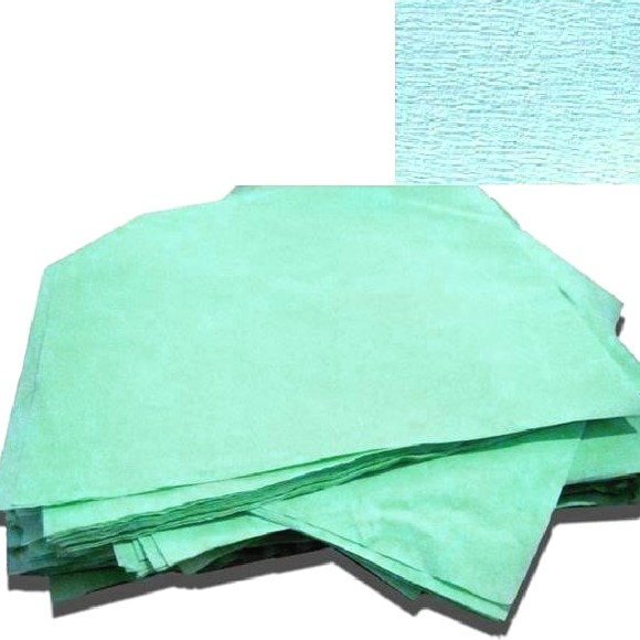 Hartie creponata pentru sterilizare Prima, autoclav/EO, verde, 100 x 100cm, 250 buc