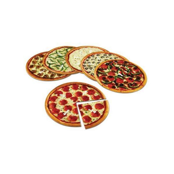 Feli de pizza magnetice - sa invatam fractiile - learning resources