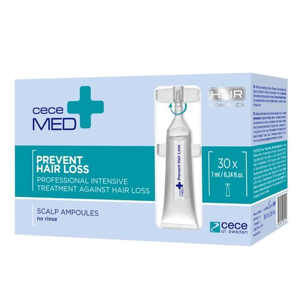 Cece Med fiole concentrate pentru prevenirea caderii parului 30 x 7 ml /cod.3440. Cece of sweden