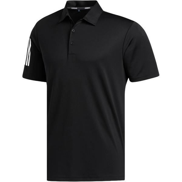 Tricou barbati adidas Polo Shirt 3-Stripe Basic Golf Polo Shirt FJ9837, L, Negru
