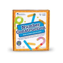 Construieste numere - set constructie - learning resources