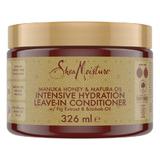 Balsam fara clatire hidratant cu miere de Manuka si ulei de Mafura, SheaMoisture, 326 ml