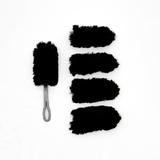 Pamatuf praf 360 Fluffy Duster Black Pro Clean cu 5 rezerve