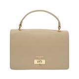 Geanta Bej-Deschis Crossbody Cu Clapa