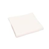 Muselina bumbac organic alb 80x80 cm