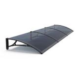 Copertina Pro Alu+Plexiglas de usa, negru antracit , Maprofi - 360x120 cm