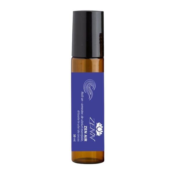 Roll-On cu Uleiuri Esentiale pentru Respiratie si Sistemul Respirator - Zenn ZenAir, 10 ml