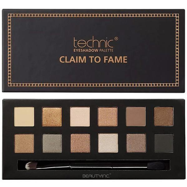 Technic Paleta de farduri, 12 culori, Claim to Fame