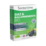 Supliment Alimentar pentru Reducerea Balonarii - Santarome Bio Gaz & Ballonnements, 30 capsule