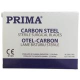 Lame bisturiu Prima, otel-carbon, nr. 10, sterile, 100 buc