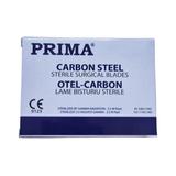 Lame bisturiu Prima, otel-carbon, nr. 15, sterile, 100 buc