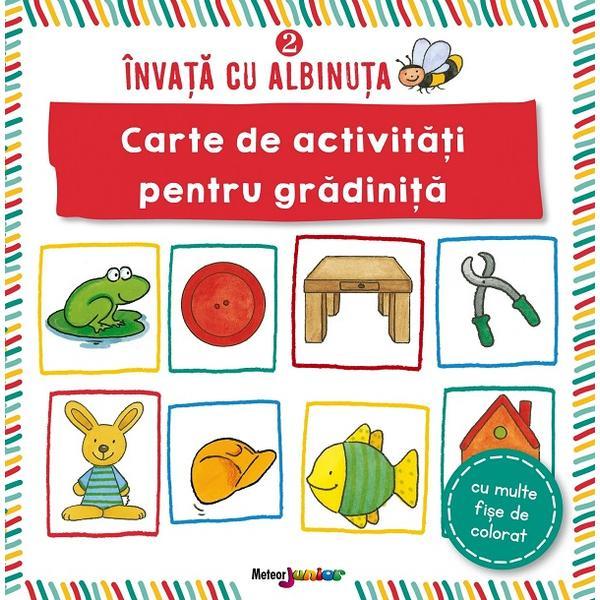 Invata cu Albinuta Vol.2: Carte de activitati pentru gradinita - Corina Beurenmeister, Angela Wiesner, editura Meteor Press