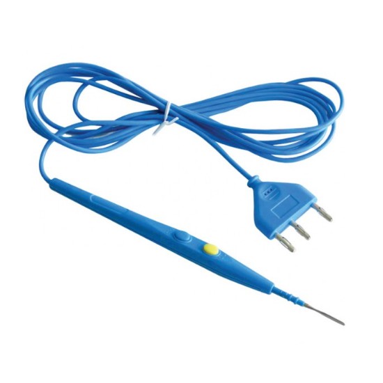 Creion Electrochirurgical Prima, albastru, cablu 3m, 70mm