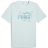 Tricou barbati Puma Ess Logo Lab Summer Tee 68467150, M, Albastru