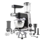 Robot de bucatarie Eta Gratussino III 3023 90020, 1200W, 4.5 litri, control continuu al vitezei + PULS, negru/gri