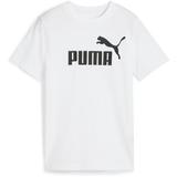 Tricou copii Puma Ess No. 1 Logo Tee B 68490602, 128, Alb