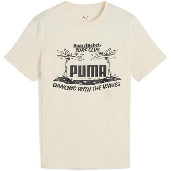 Tricou copii Puma Mid90s Graphic Tee Iii B 68515287, 140, Bej