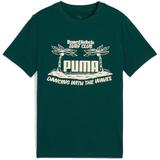 Tricou copii Puma Mid90s Graphic Tee Iii B 68515260, 128, Verde