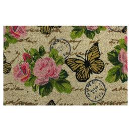 Covoras intrare flower power fluture 40x60 cm - unicspot ro