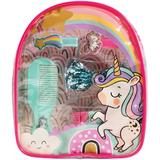 Mini Rucsac cu accesorii. Roz
