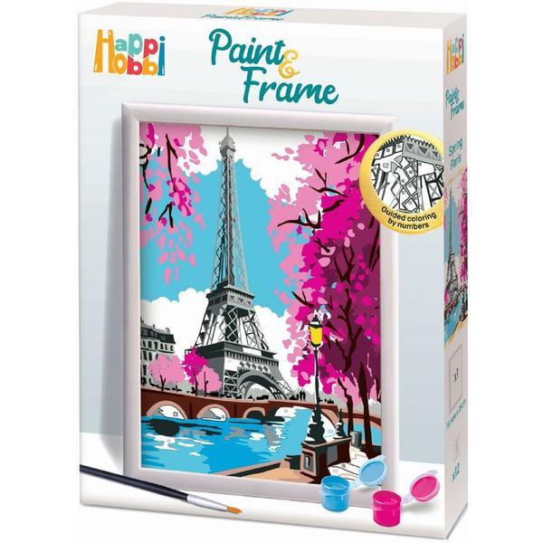 Picteaza si inrameaza: Parisul primavara
