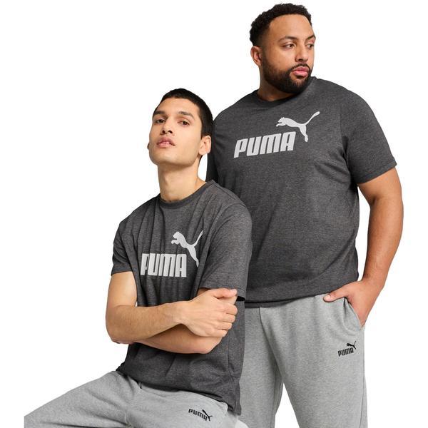 Tricou barbati Puma Ess No. 1 Logo Heather Tee 68255001, M, Gri