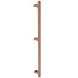 Maner lung pentru mobila Hinoki Wood Big, finisaj nuc, L:915 mm