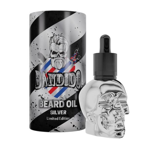 Ulei pentru barba si mustata Bandido Silver, 40ml