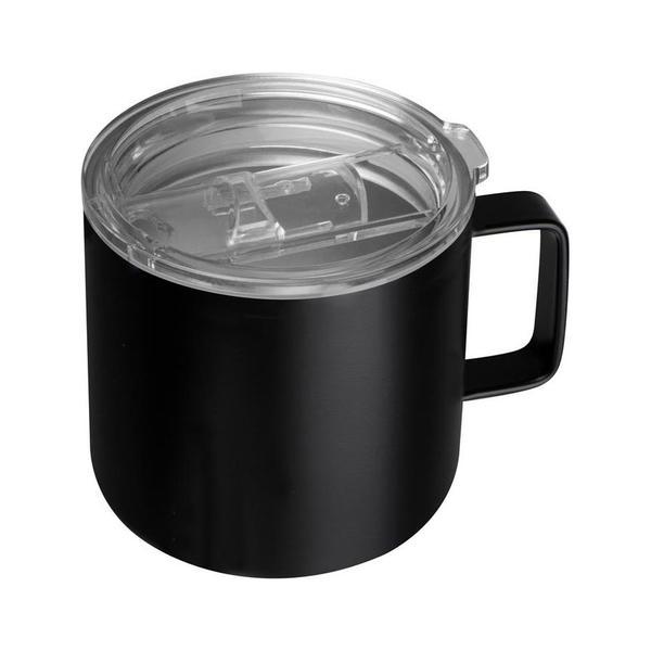 Cana termos, 300 ml, ø 8,8 × 8,5 cm, din otel inoxidabil, negru