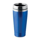 Cana termos, 400 ml, Piksel, Albastru, Argintiu, Otel Inoxidabil, Perete dublu