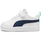 Pantofi sport copii Puma Rickie Ac Inf 38431432, 20, Alb