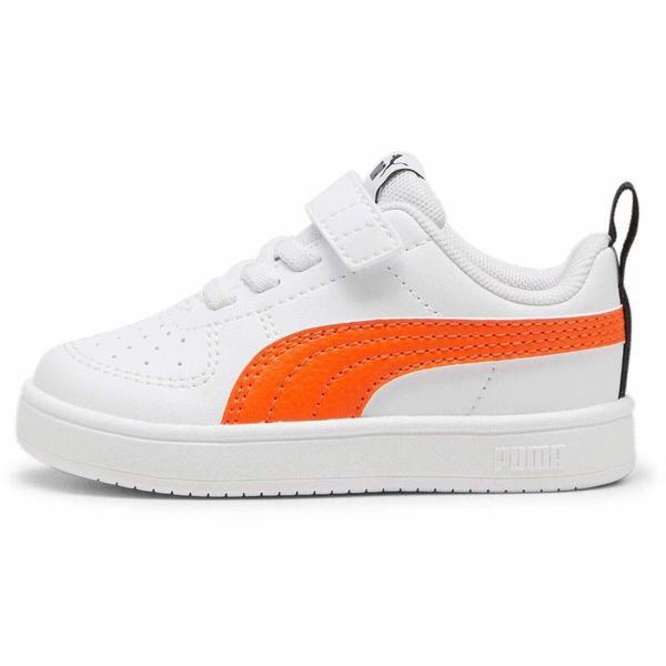 Pantofi sport copii Puma Rickie Ac Inf 38431431, 23, Alb
