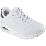 Pantofi sport femei Skechers Uno - Shimmer Away 155196-WSL, 39, Alb