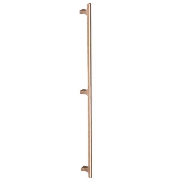 Maner lung pentru mobila Hinoki Big, finisaj alama cava periata, L:915 mm