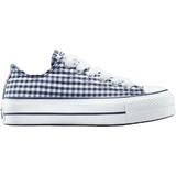Tenisi unisex Converse Chuck Taylor All Star Lift Platform Gingham A13664C, 39, Albastru