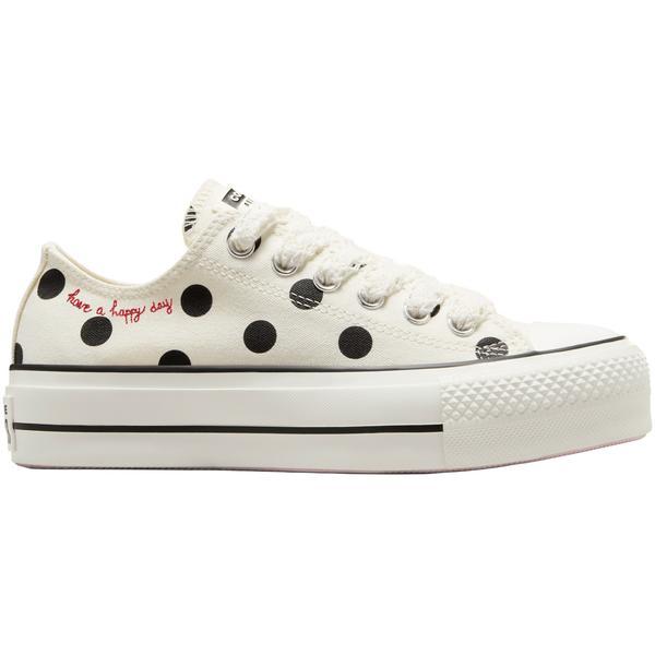 Tenisi unisex Converse Chuck Taylor All Star Lift Platform Polka Dots A10689C, 40, Bej